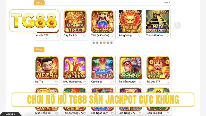 TG88 ⭐ Trang Chủ Chính Thức T8/2026 | Link TG88 Tặng +188K 19 Chơi nổ hũ TG88 săn jackpot cực khủng